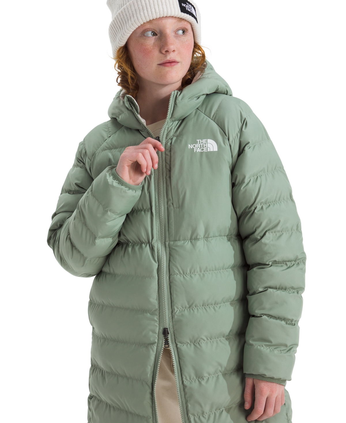 The North Face Girls 6-16 Reversible Perrito Parka Jacket