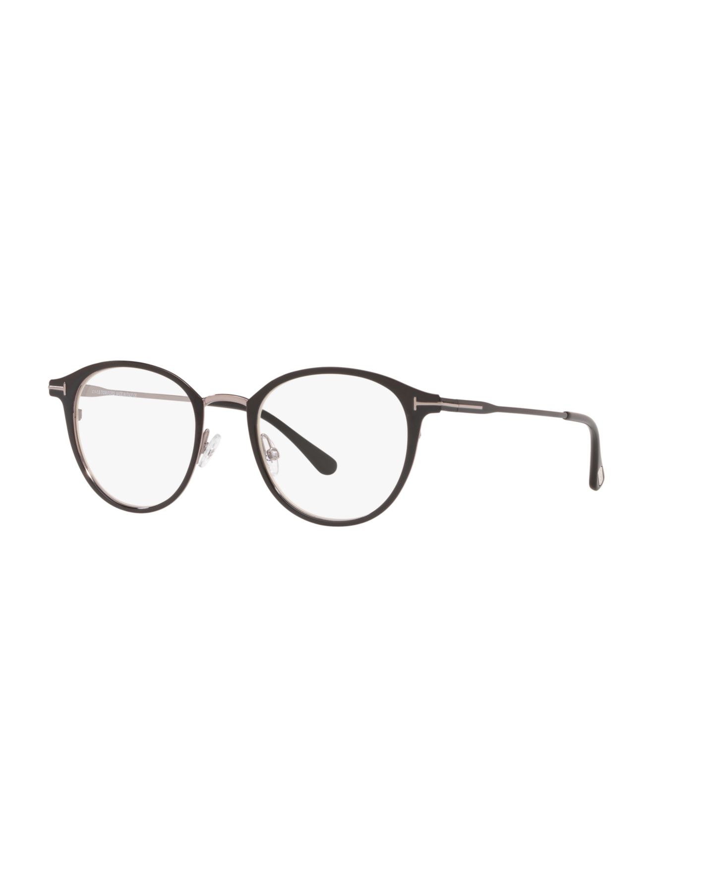 Очки Tom Ford Unisex Oval Metal FT5528-B Eyeglasses, цвет: Чёрный — фото 9