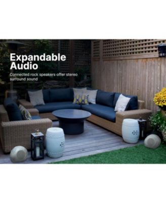 ERS-2000 Mini Pebbles Bluetooth Waterproof Outdoor Rock Speakers