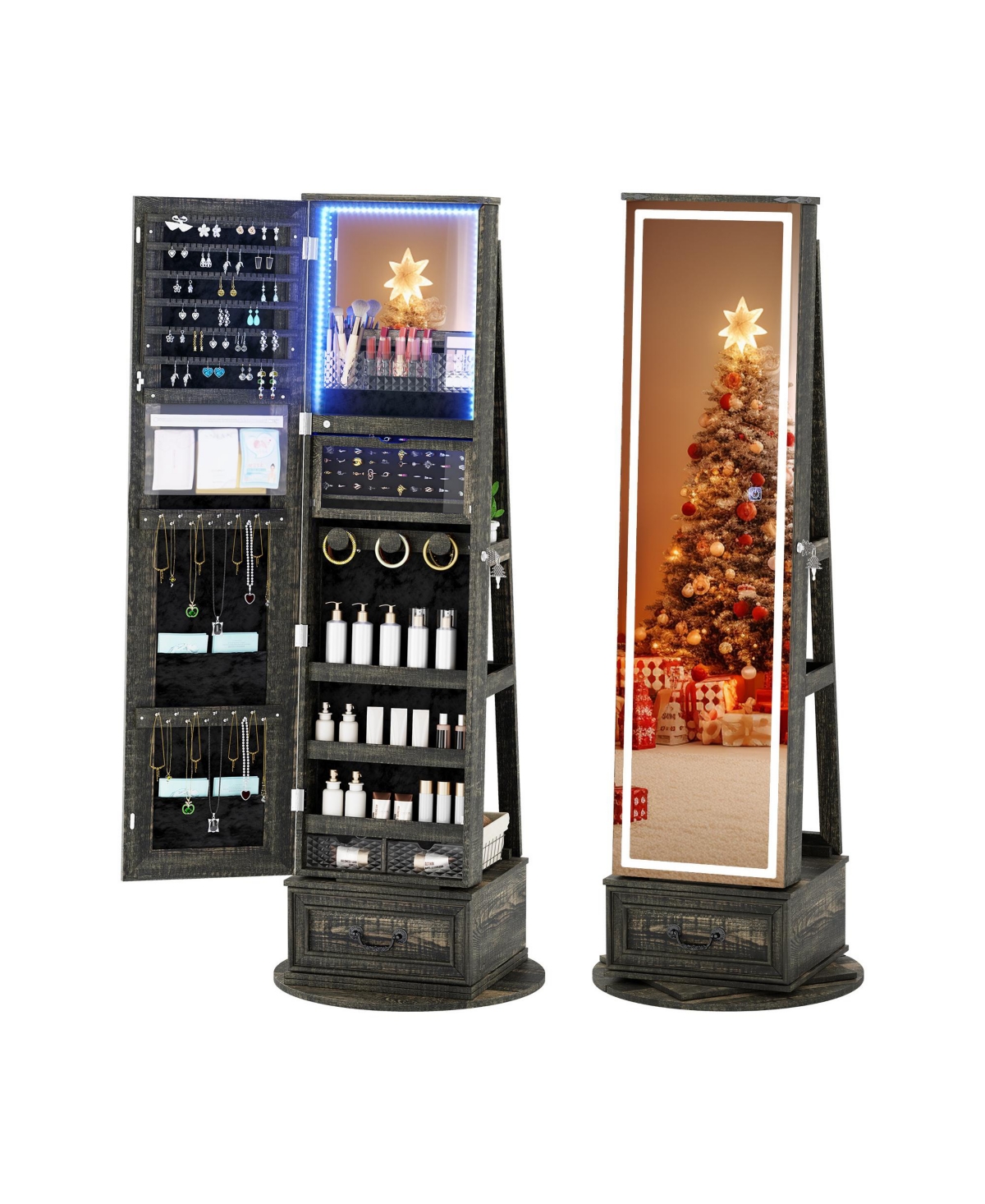 Vlsrka Floor / Wall Full Length Mirror