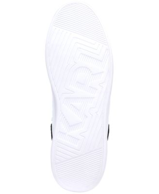 Men's Round Toe Leather Sneakers