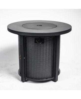 30inch Propane Round Fire Table 40000BTU Propane Fire Pit Table