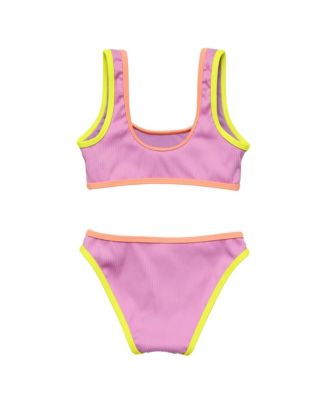 Big Girls Vacay Pop Recycled Crop Bikini