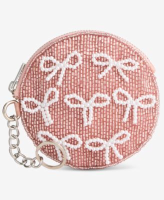 Hand Beaded Round Coin Purse, Exclusively at Macy's