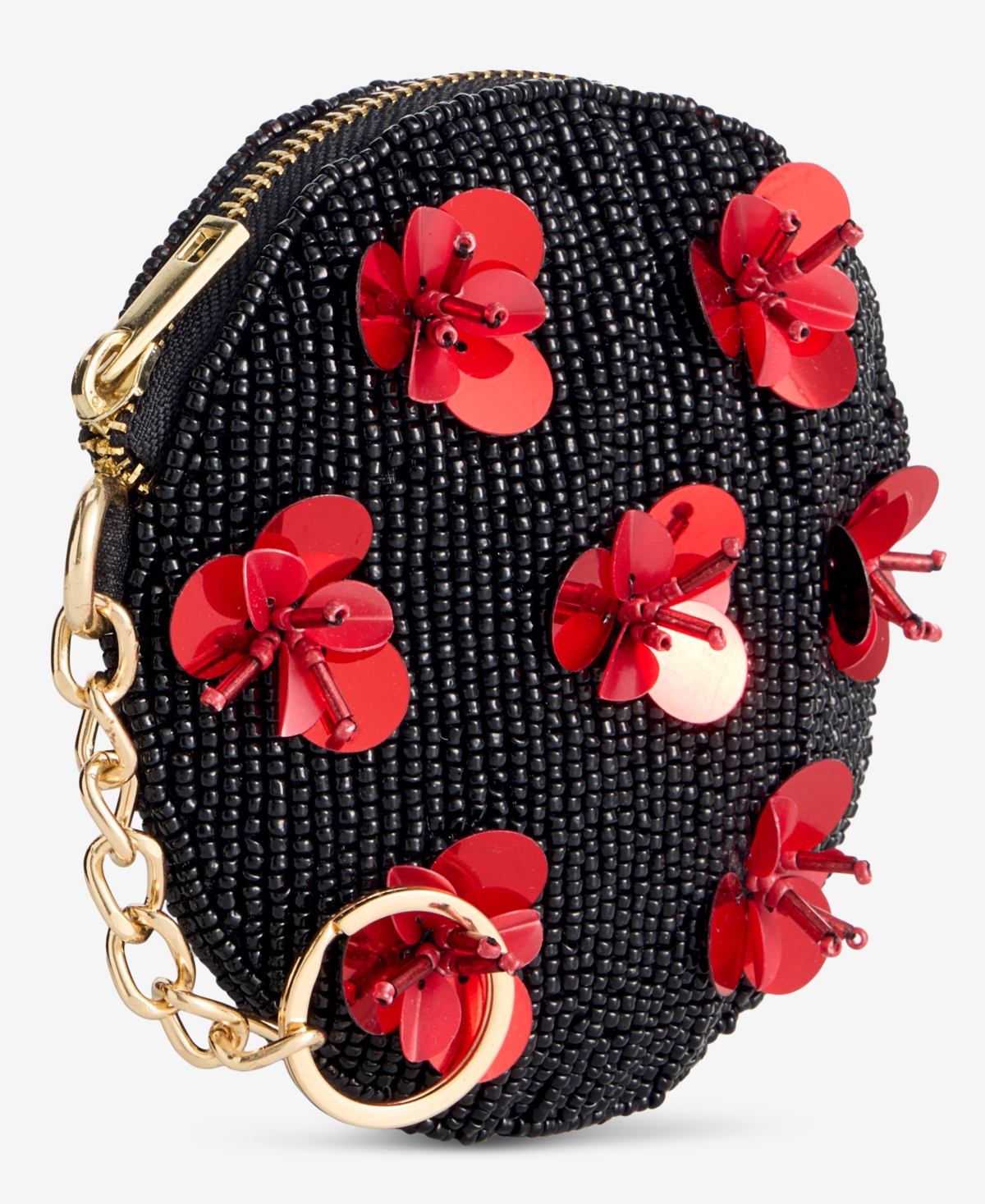 On 34th Hand Beaded Round Coin Purse, Exclusively at Macy's