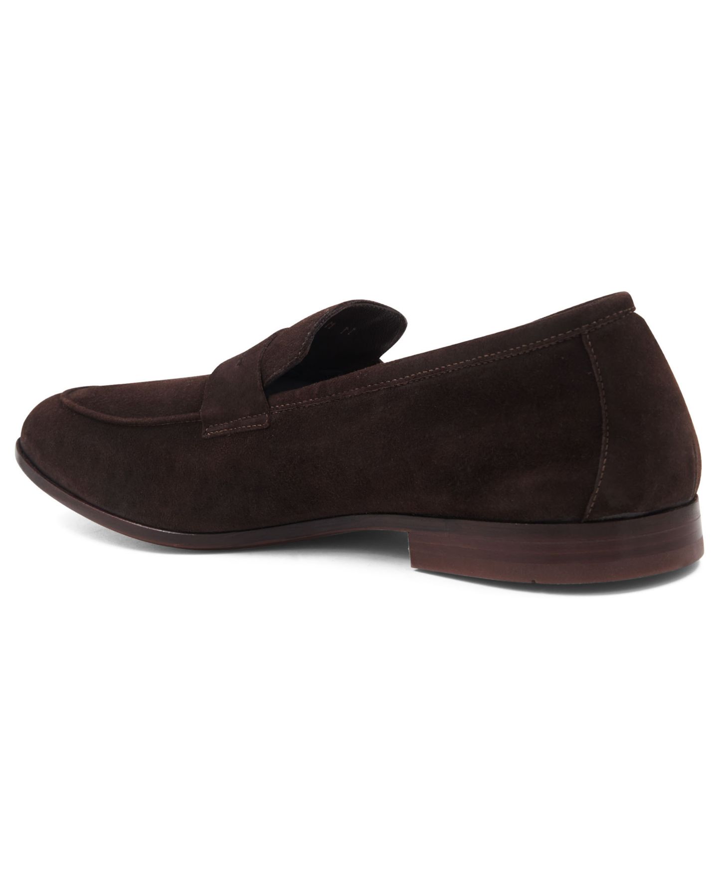 Мужские туфли Aquatalia Jon Slip-On, цвет: Тёмный коричневый — фото 6