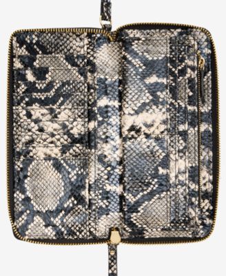 Hazell Snake Zip Around Wallet, Exclusively at Macy's 