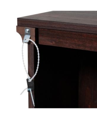 1400W TV Stand Electric Fireplace Mantel with Remote Control