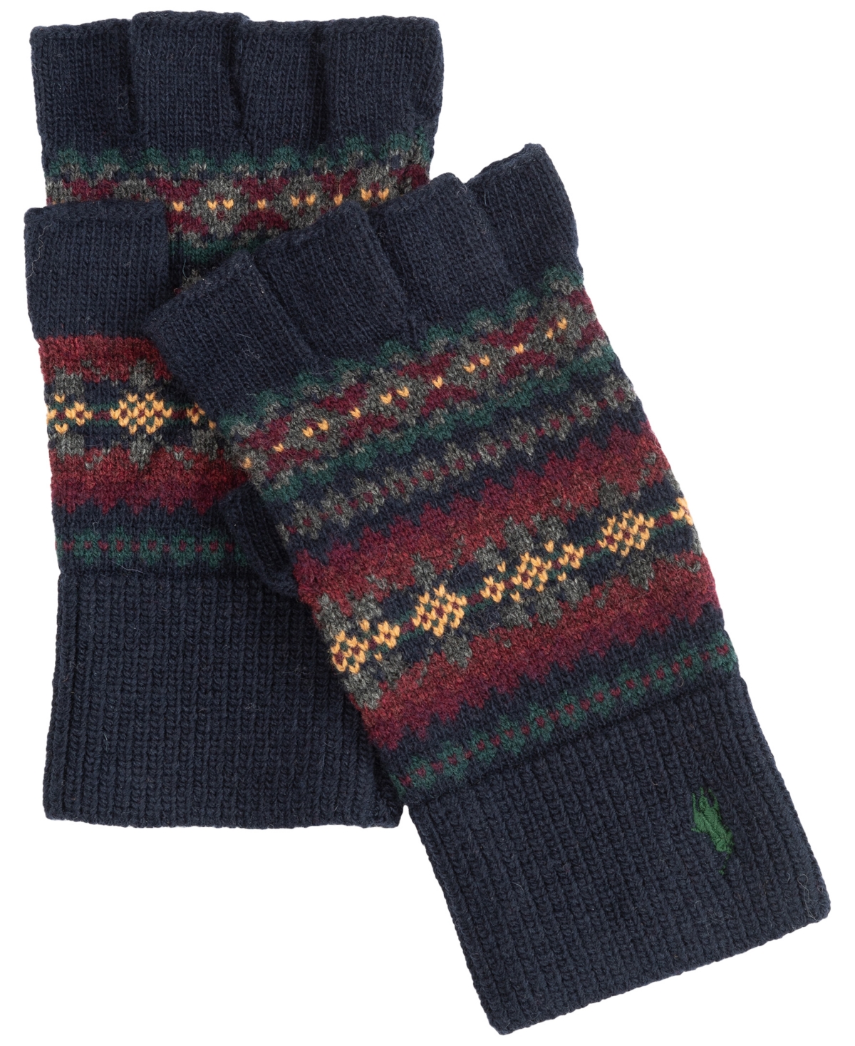 Polo Ralph Lauren Men's Fair isle Fingerless Gloves