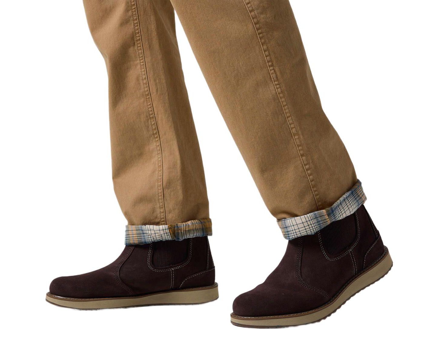 Мужские брюки Backcountry Venture Daily Flannel Lined Pant Casual, цвет: Bistre — фото 3