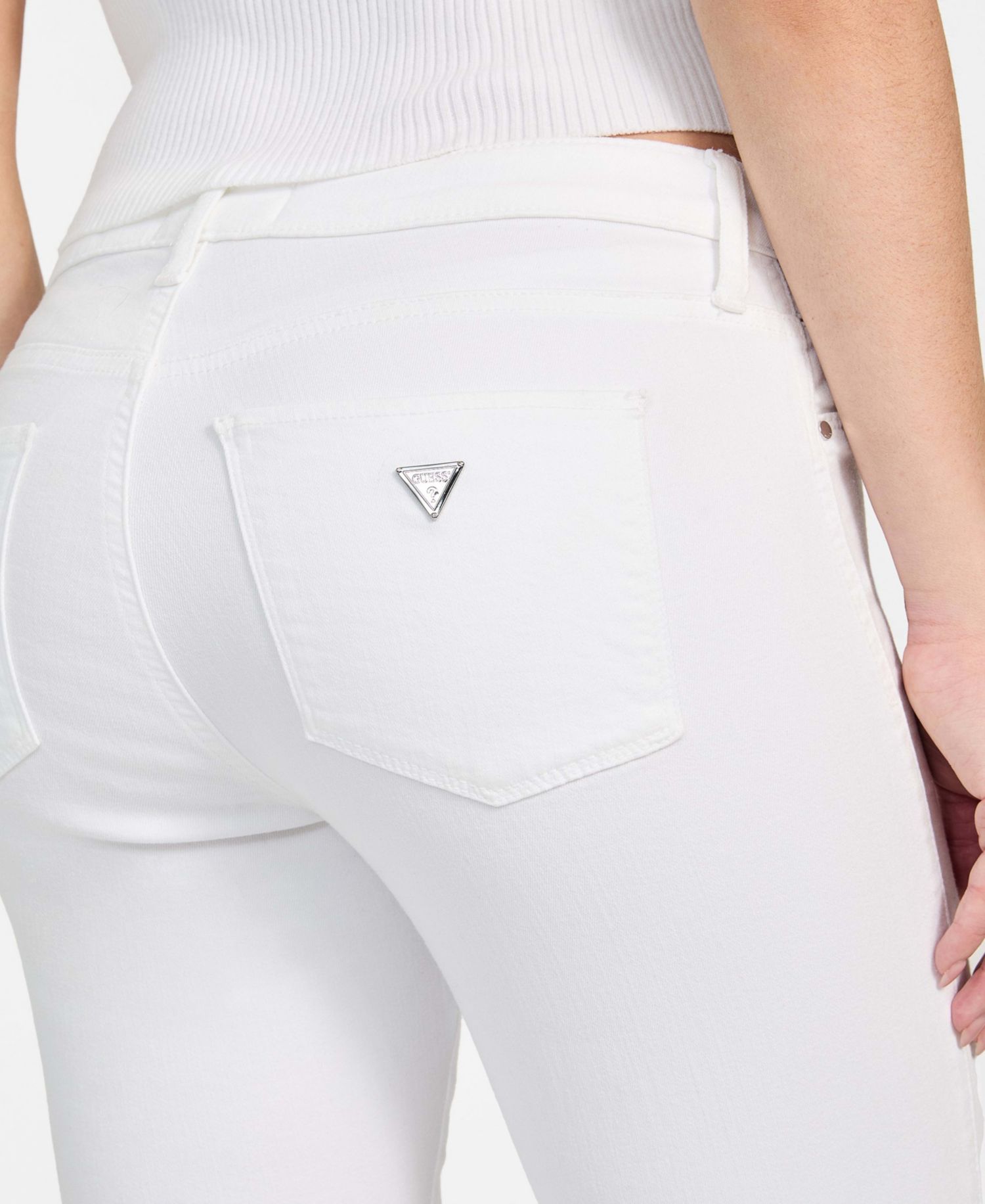 Женские сексуальные облегающие джинсы средней посадки Curve Skinny