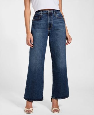 GUESS - Women's High-Rise Wide-Leg Jeans