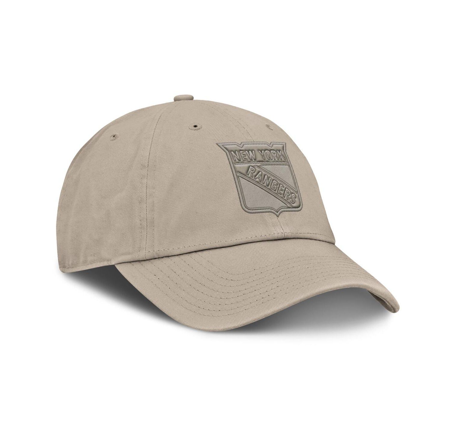 Men's Tan New York Rangers Authentic Pro Road Adjustable Hat