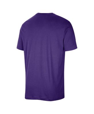 Men's Purple Los Angeles Lakers 2025/26 On-Court Flare Performance Practice T-Shirt