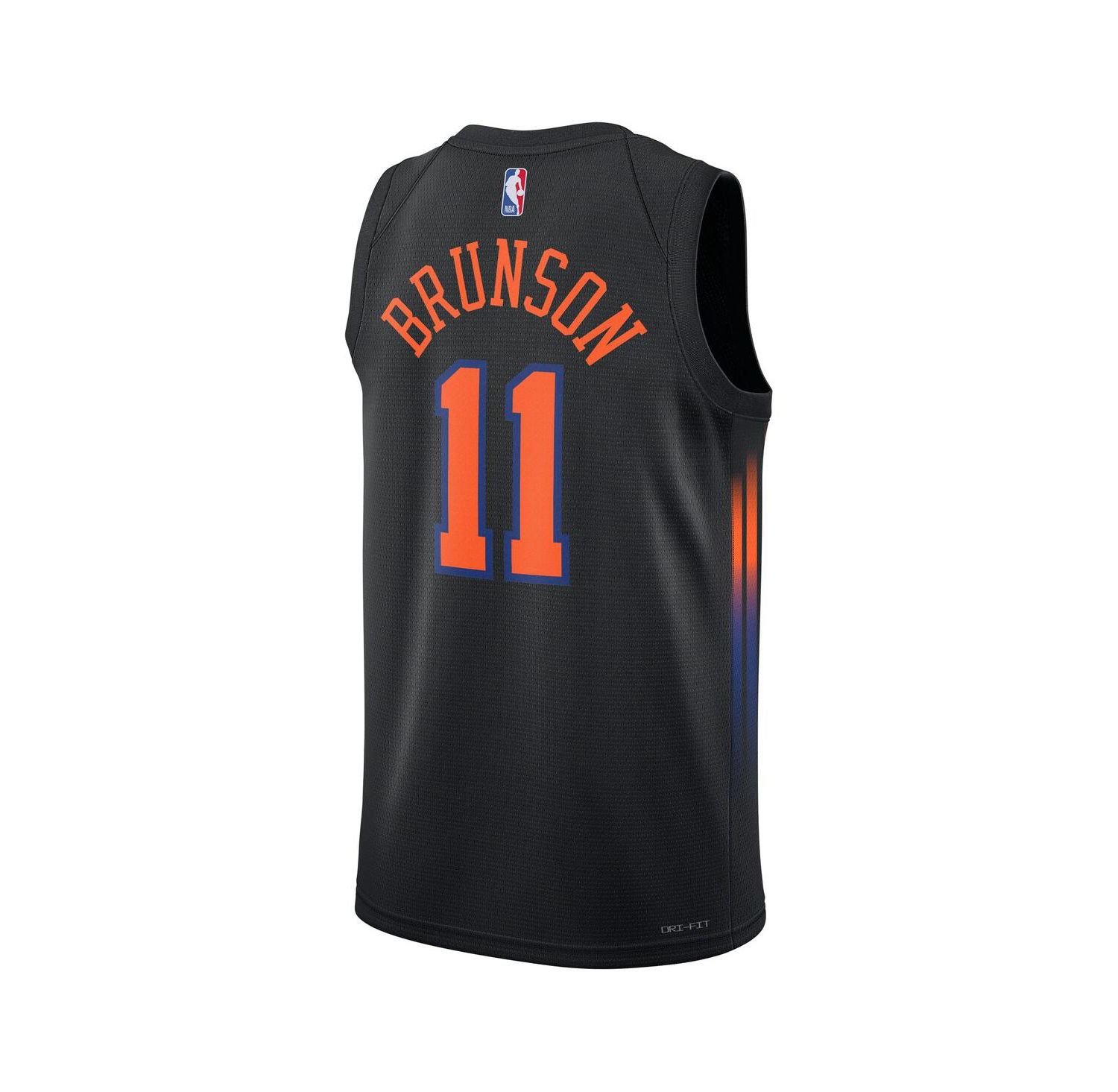 Men's and Women's Jalen Brunson Black New York Knicks Swingman Jersey