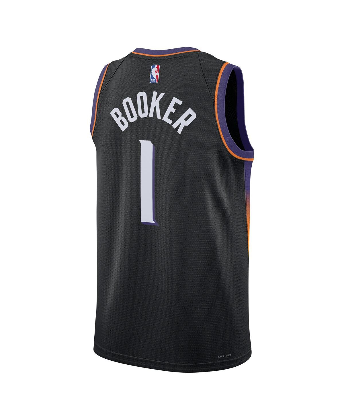 Jordan Men's and Women's Devin Booker Black Phoenix Suns Swingman Jersey