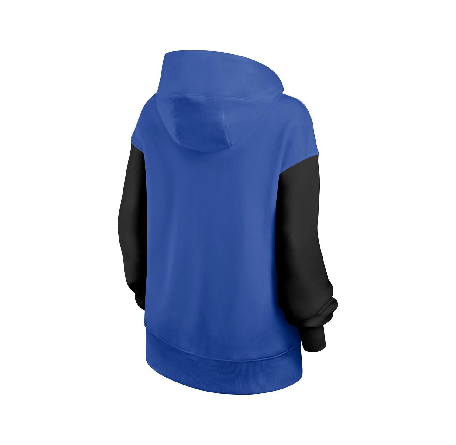 Women's Royal/Black Kentucky Wildcats Oversized Legacy Phoenix Pullover Hoodie