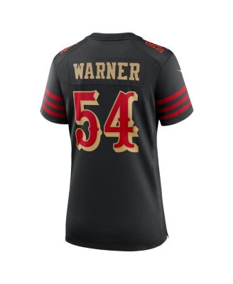 Women's Fred Warner&nbsp;Black San Francisco 49ers 2025 Rivalries Collection Game Jersey