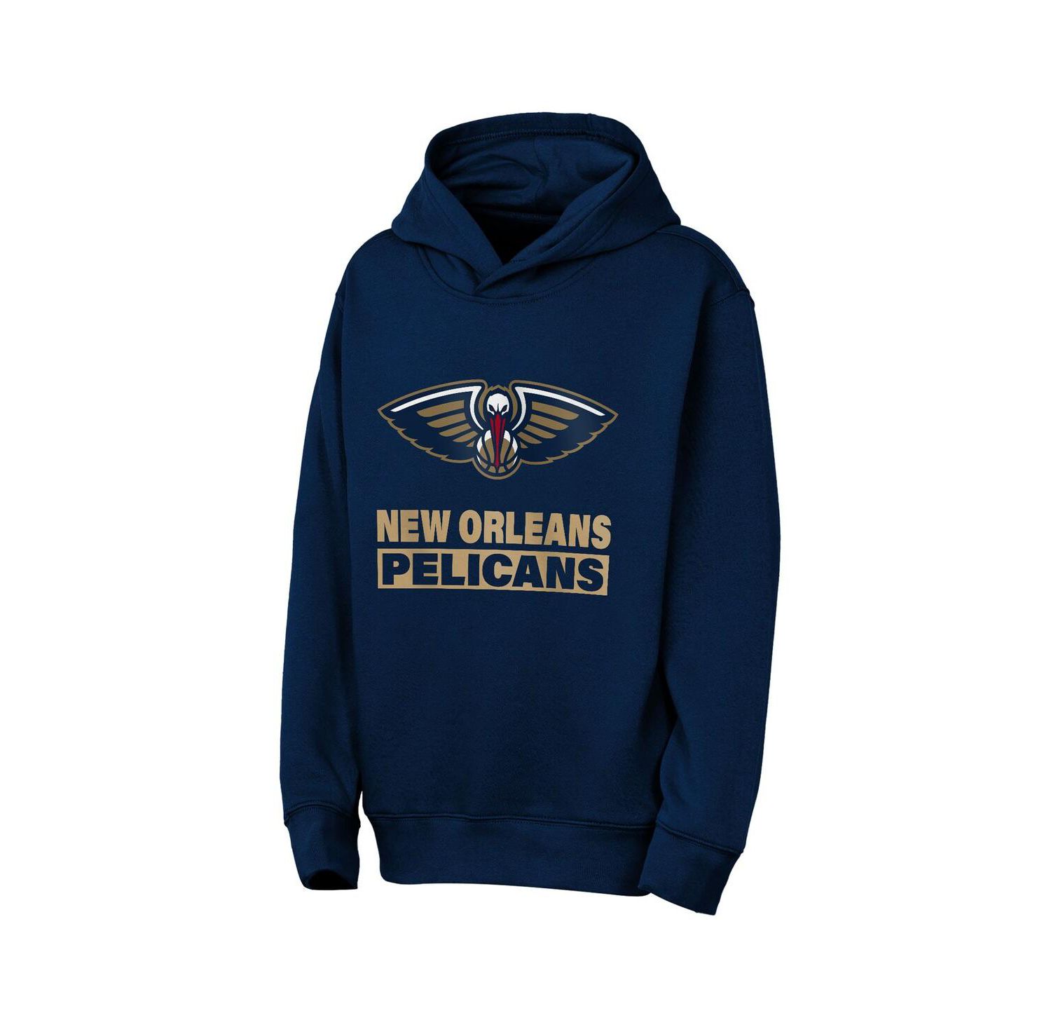 Big Boys and Girls Navy New Orleans Pelicans Back to the Basics Hoodie Sweatshirt