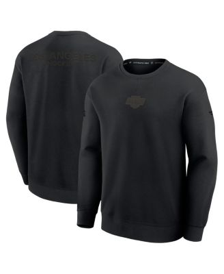 Fanatics - Men's Black Los Angeles Kings Authentic Pro Road Tri-Blend Sweatshirt