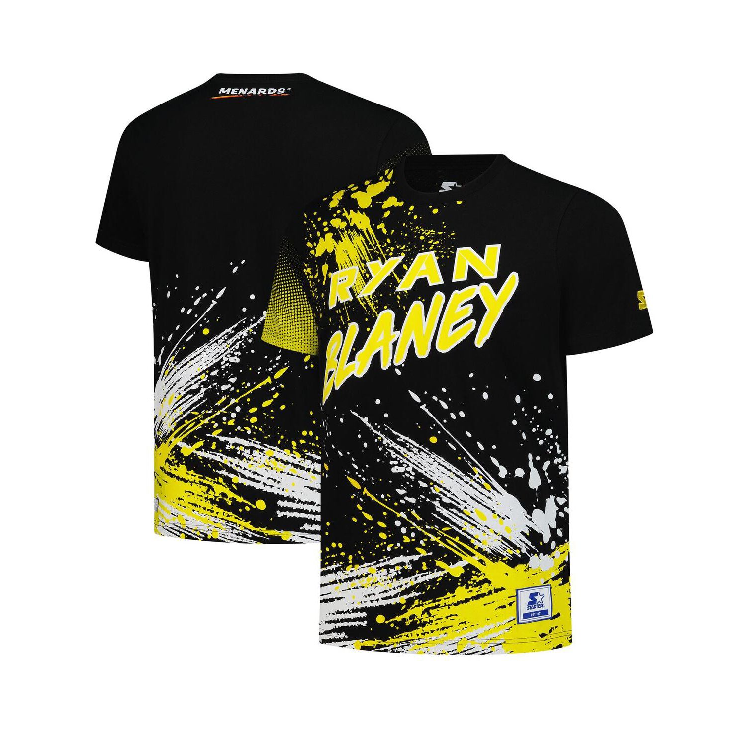 Men's Black Ryan Blaney Touchdown Extreme T-Shirt