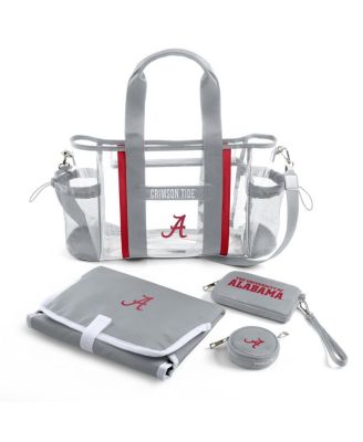 WEAR by Erin Andrews - Alabama Crimson Tide Clear Stadium Baby Bag