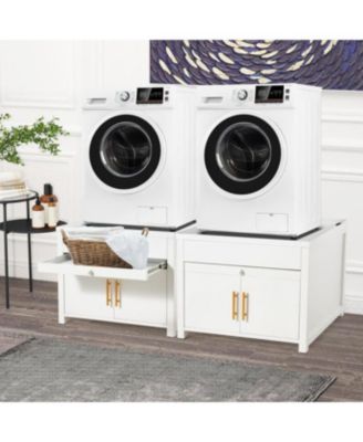 Laundry Pedestal, 700 LBS Capacity Washer Dryer Pedestal, 29''29''23''H Washer and Dryer Stand