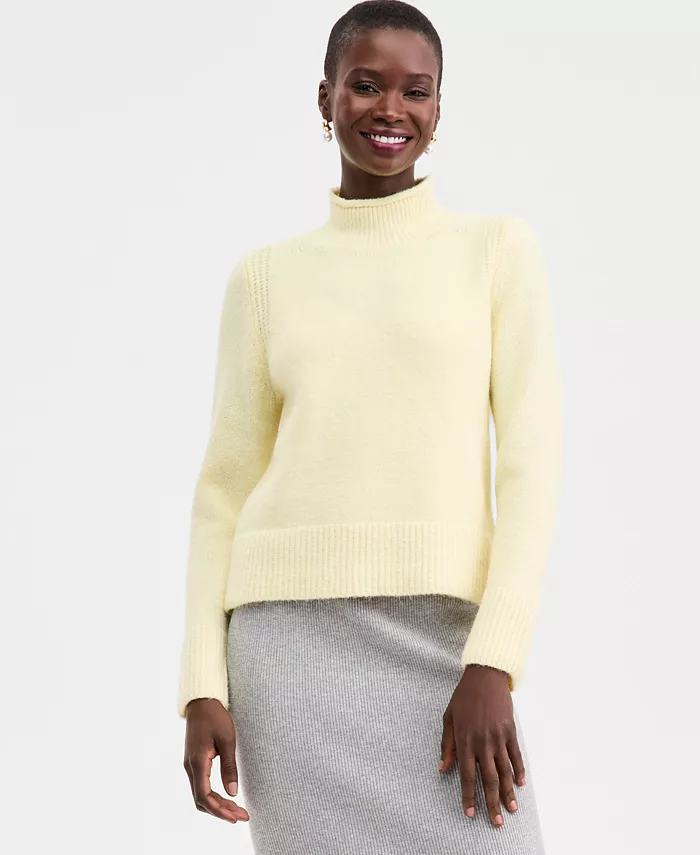Women's Roll Mock-Neck Sweater - thumbnail 9