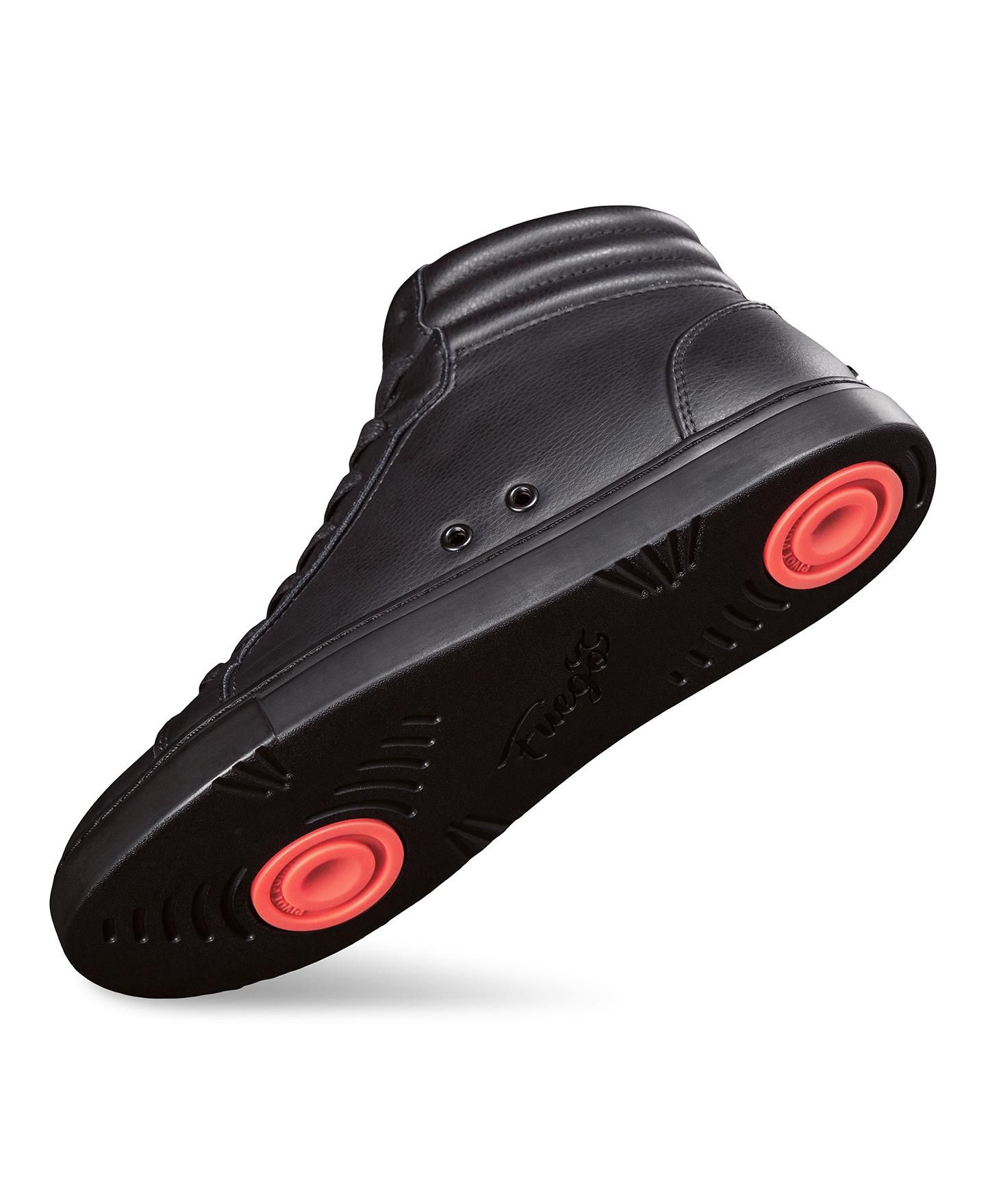 Мужские кроссовки Fuego All-black High-top, цвет: Чёрный — фото 9