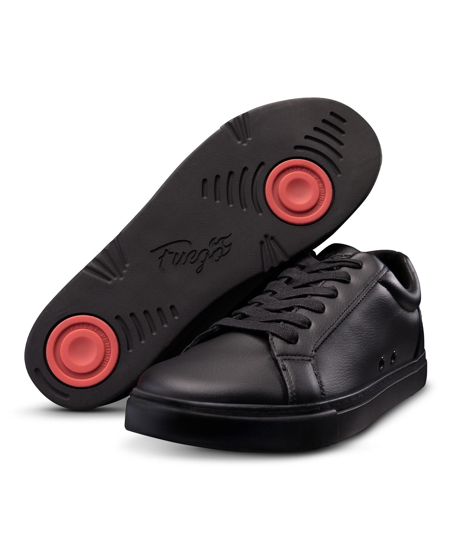 Мужские кроссовки Fuego All-black Low-top, цвет: Чёрный — фото 4