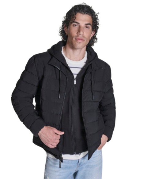Мужские куртки Converse Men's Lightweight Stretch Puffer Jacket