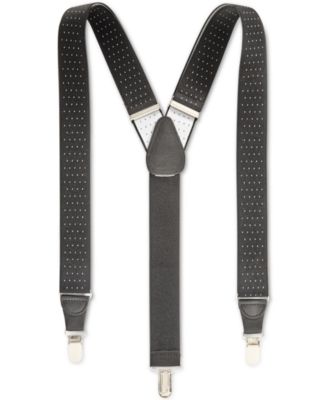 Club Room - Men's Pin-Dot Suspenders