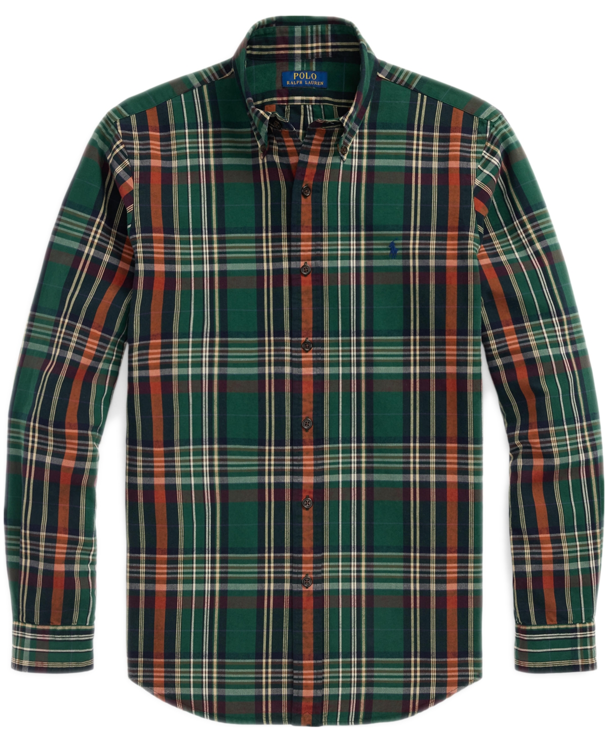 Polo Ralph Lauren Men's Classic-Fit Plaid Oxford Shirt