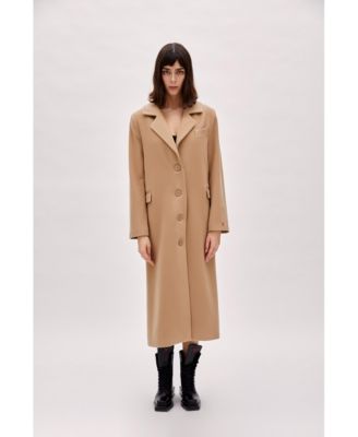 Women's Wool-Cashmere Blend Coat