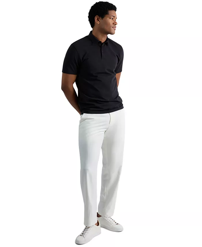 Men's Modern-Fit Micro-Check Dress Pants - thumbnail 8