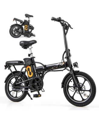 Folding Electric Bicycle with 500W Brushless Motor and Dual Disk Brakes