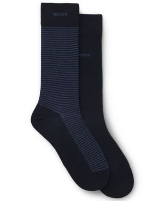 Hugo Boss - Men's 2-Pack Stripe Design Socks