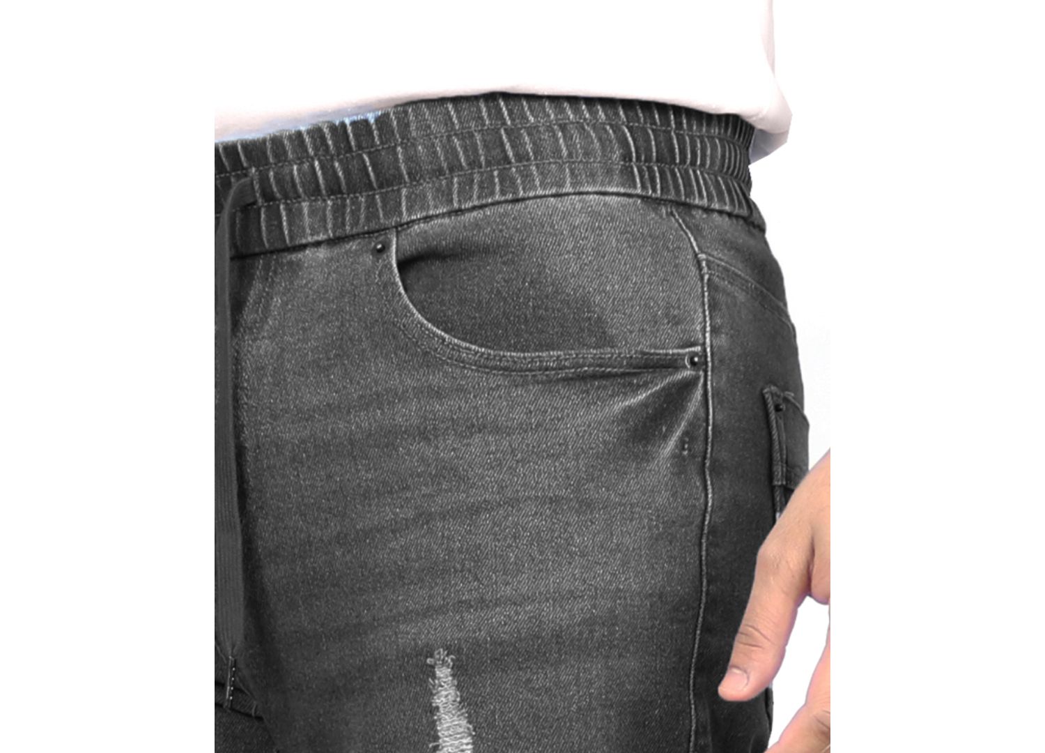 Men's Stretch Cargo Carpenter Jogger Slim-Fit Jeans