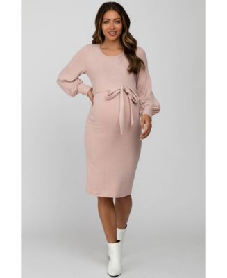 pink blush maternity formal dress US 4 / BLUSH