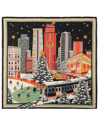 kate spade new york - Women's Snow Globe Square Scarf