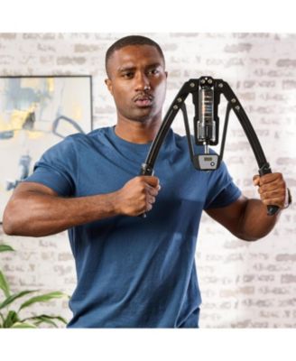 Hydraulic Power Chest Expander – Adjustable 22–440lb Arm Twister with Rep Counter for Upper Body Strength Training