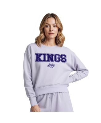 Women's Light Purple Los Angeles Kings Tonal Pullover Sweatshirt