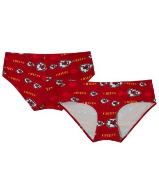 Concepts Sport - Women's Red Kansas City Chiefs Mosaic Allover Print Knit Panty
