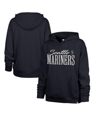 '47 Brand - Women's Navy Seattle Mariners Whim Hoodie