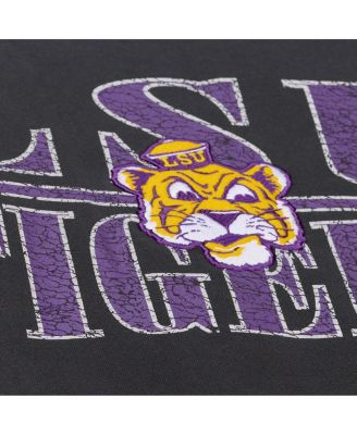 Men's Black LSU Tigers Downtown Fleece Sweatshirt