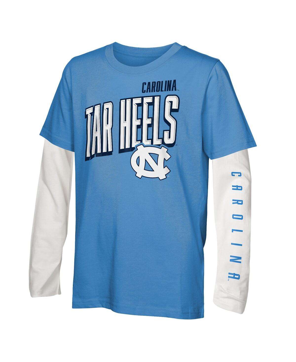 Outerstuff Preschool North Carolina Tar Heels Mix 3-in-1 Combo T-shirt Set In Multi