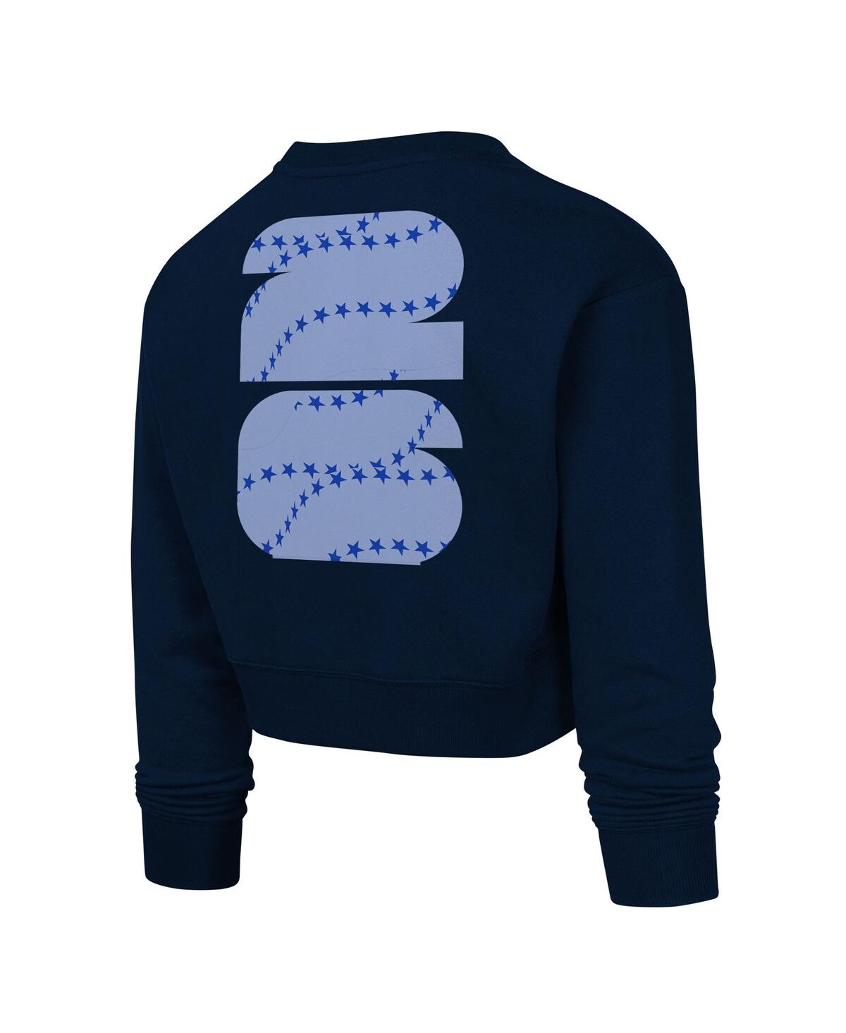 Outerstuff Women's Navy Fifa World Cup 2026 Cropped Sweatshirt