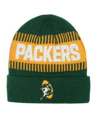 Outerstuff - Big Boys and Girls Green Bay Packers Bright Lights Cuffed Knit Hat