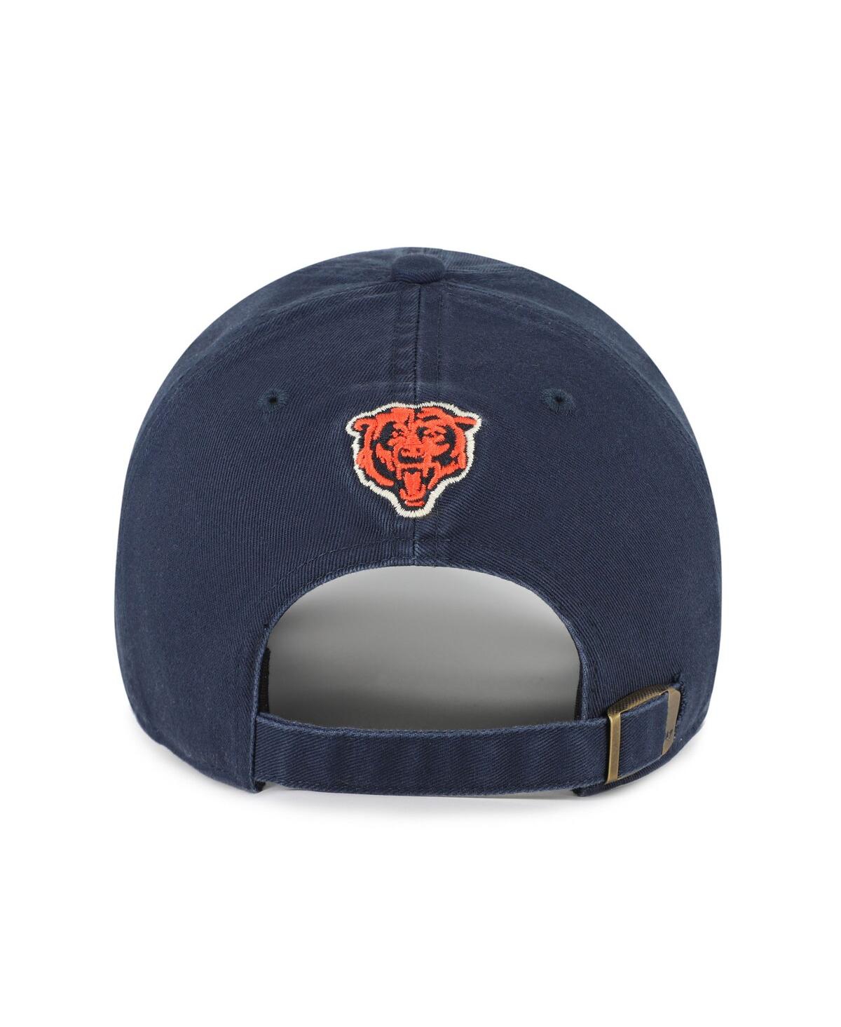 47 Brand Women's Navy Chicago Bears Zoey Clean Up Adjustable Hat In Blue