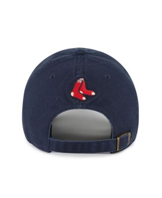 Women's Navy Boston Red Sox Zoey Clean Up Adjustable Hat